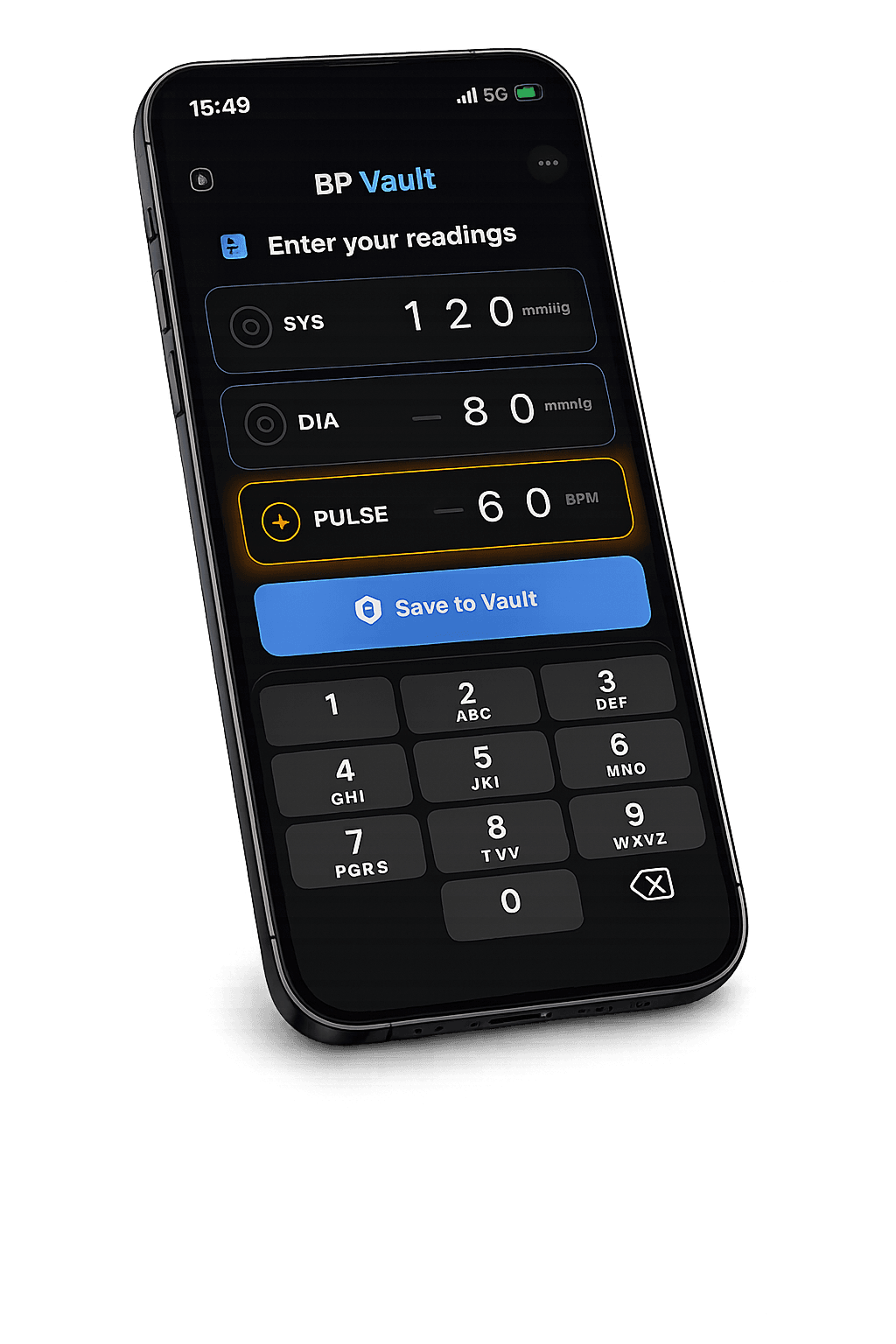 BP Vault app